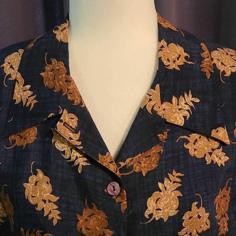 Abria NWT Button Down Sleeveless Blouse - Size 16 - Picture 3 of 10